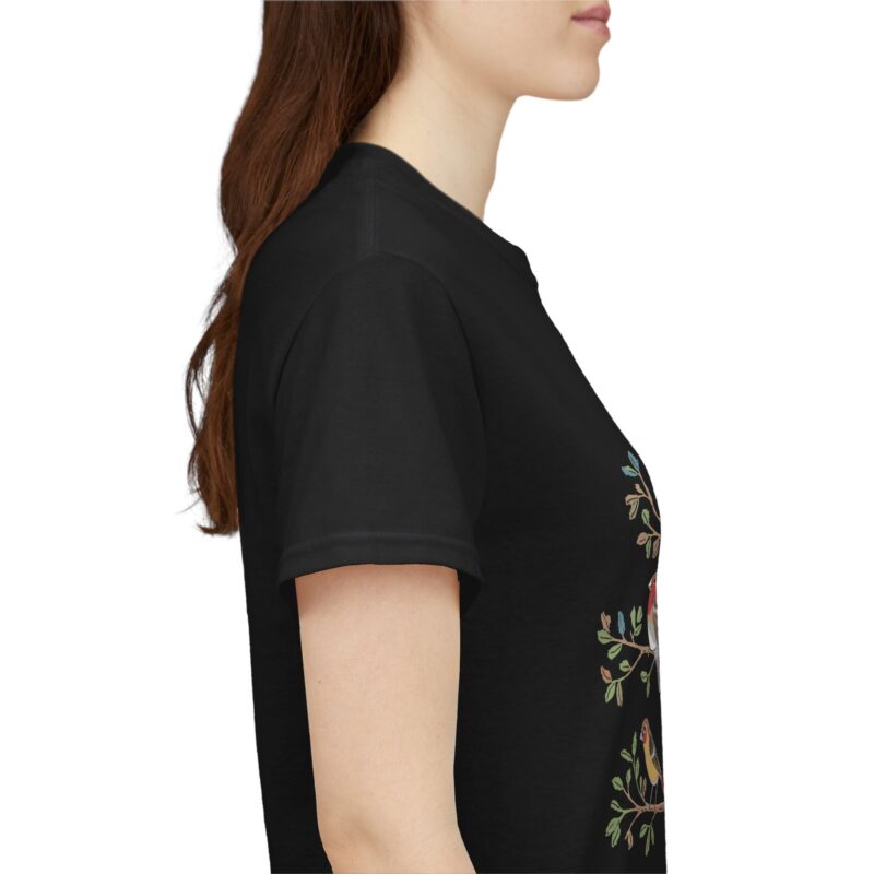 Vintage Songbird Tree Shirt | Birdwatcher Gift Nature Lover Tee - Image 7